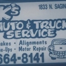 K's Auto & Truck Service - Automotive Tune Up Service