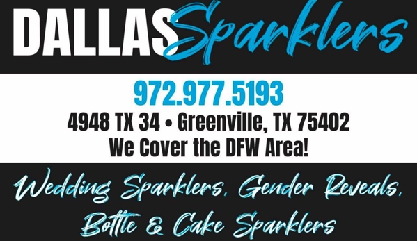 Justice Fireworks - Greenville, TX. Wedding Sparklers