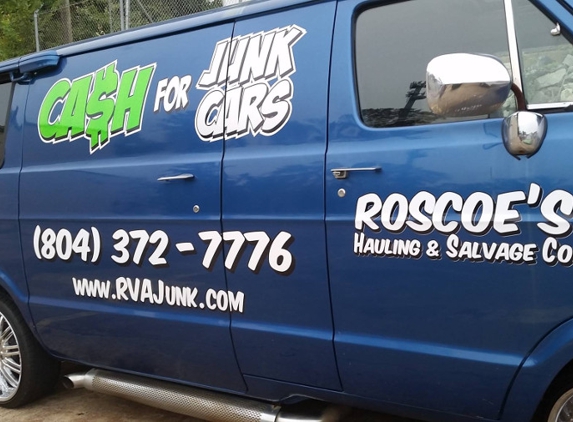 Roscoe's Junk Cars - Ashland, VA