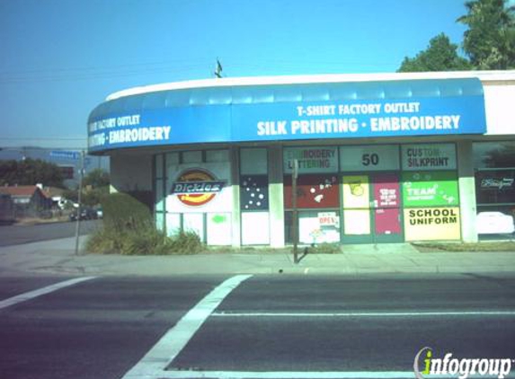 T-Shirt Factory Outlet - Pasadena, CA