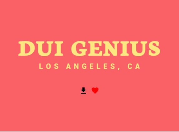 Dui Genius - Los Angeles, CA. Dui Genius 2566 Overland Ave Ste 750, Los Angeles, CA 90064 (855) 637-1959