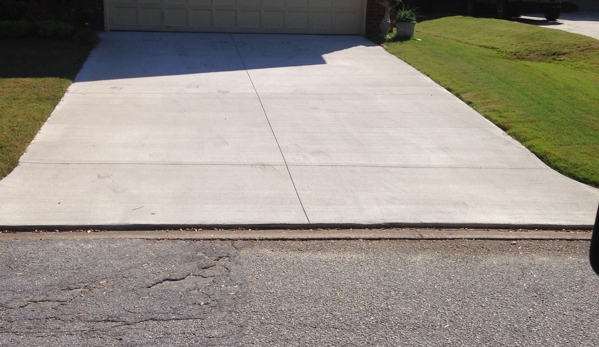 Ground Cover Supplies - Evans, GA. Concrete driveway in Columbia county