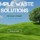 Simple Waste Solutions - Garbage Collection