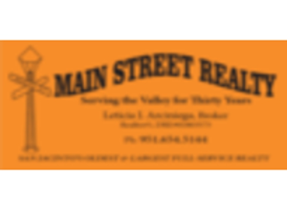 Main Street Realty - San Jacinto, CA