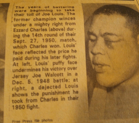 Unforgettable Detroit Trotters - Detroit, MI. Detroit Historical History Joe Lewis, Boxer@ Brewster Wheelers Douglass Recreation Center.