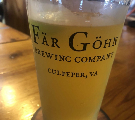 Far Gohn Brewing Company - Culpeper, VA