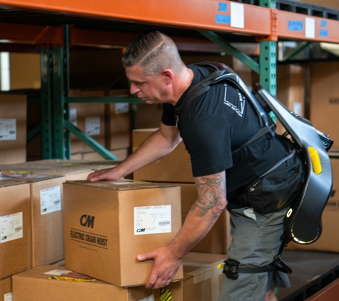 Servco Forklift & Industrial Equipment - Honolulu, HI. The Apogee exoskeleton offers powered lifting support, reducing fatigue and injury risk for workers in the industrial and healthcare sectors