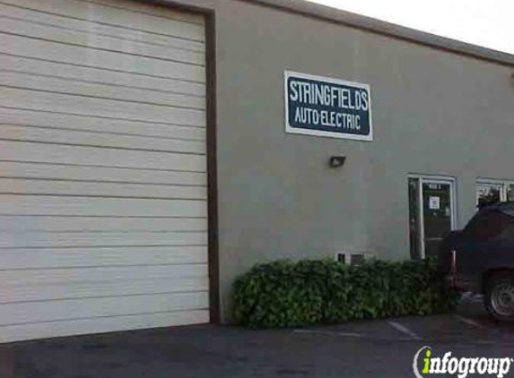 Stringfield's Auto Electric - Rancho Cordova, CA