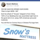 Snow's Mattress