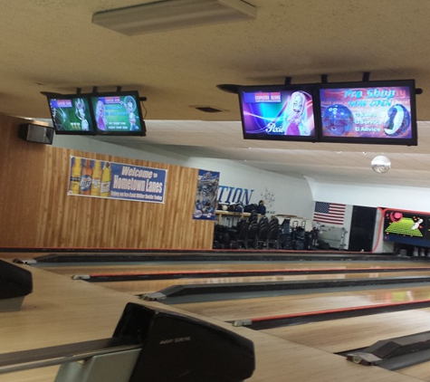 HomeTown Lanes & Sports Bar - Plano, IL. Bowling Lanes