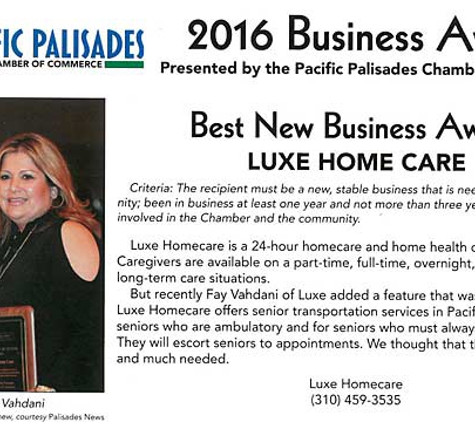 Luxe Homecare - Pacific Palisades, CA