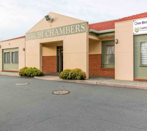 Optimal Health And Performance Pty Ltd - Hawker, ACT. Birubi with Sign
