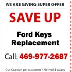 Ford Keys Replacement