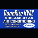 DoneRite Electric LLC - Air Conditioning Equipment & Systems