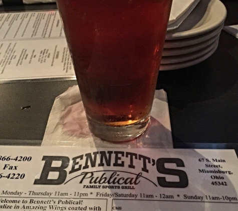 Bennett's Publical Family Sports Grill - Miamisburg, OH