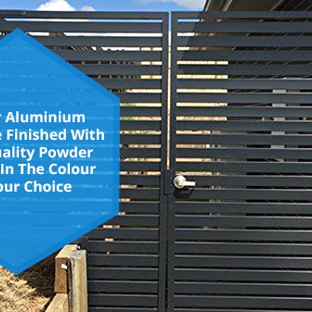 Quality Aluminium Fabrication - Burleigh Heads, QLD. All Our Aluminium Gates Are Finished With High-Quality Powder Coating In The Colour Of Your Choice