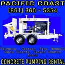 Pacific Coast Concrete Pumping Rental - Concrete Pumping Contractors