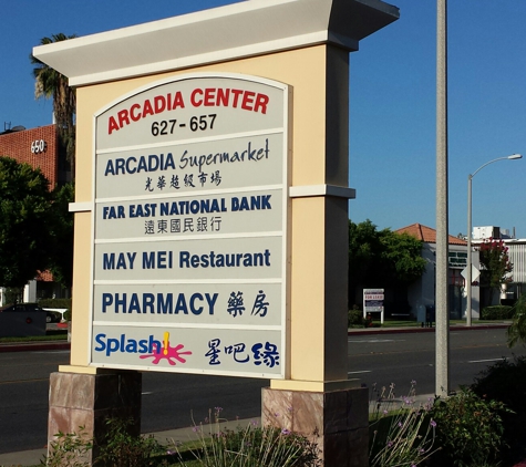 Far East National Bank - Arcadia, CA. Business sign