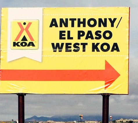 KOA (Kampgrounds of America) - Anthony, TX