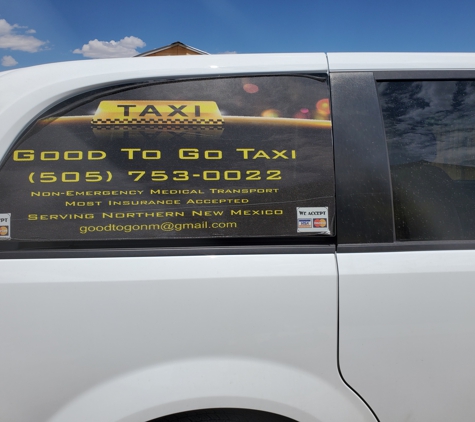 Good to Go Taxi - Espanola, NM. Airport Transportation Available - Santa Fe