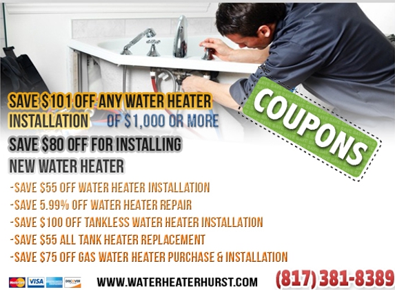 Water Heater Hurst TX - Hurst, TX. Water Heater Hurst TX