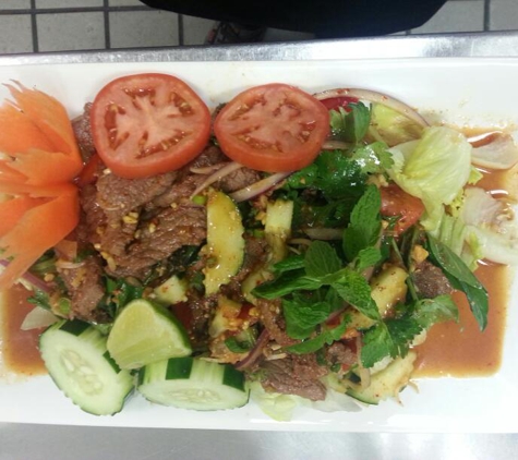 Thai 9 - Scarborough, ME. beef salad