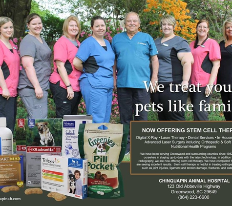 Chinquapin Animal Hospital - Greenwood, SC