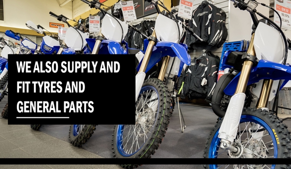 Whitehouse Motorcycles - Albury, NSW. We also supply and fit tyres and general parts.