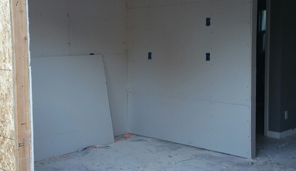 Garcia & Sons Construction Inc. - Modesto, CA. Sheetrock in ready for screw inspection