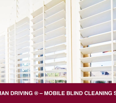 Fleetmore Blinds - Hurstville, NSW. Blind Man Driving ® – Mobile Blind Cleaning Service