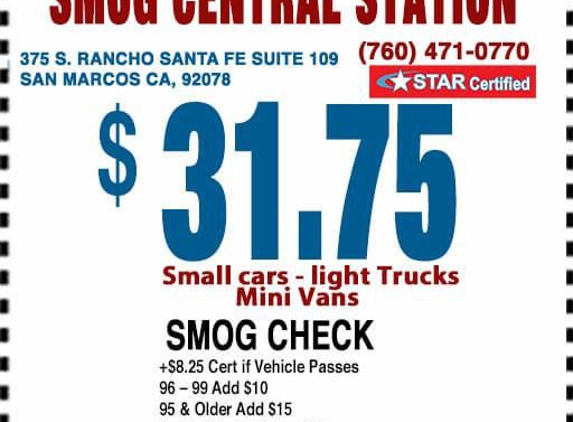 Smog Central Station - San Marcos, CA