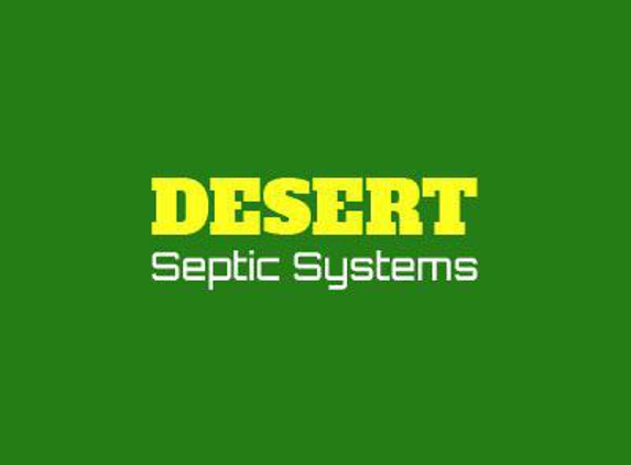 Desert Septic Systems - Yucca Valley, CA