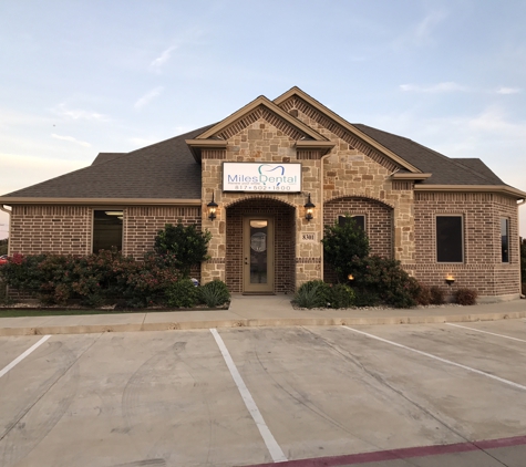 Miles Dental - Watauga, TX. Front of my office