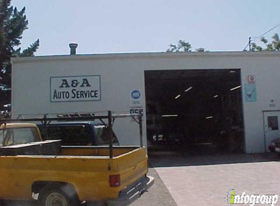 A & A Auto Service Inc. - San Jose, CA