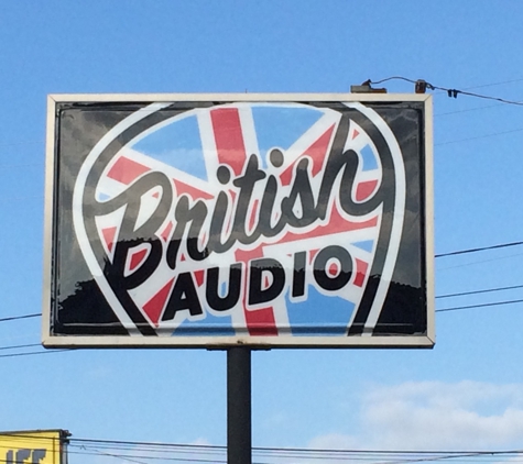 British Audio Service & Music - Nashville, TN. New street sign August 2015