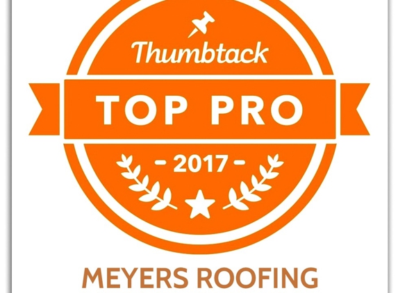 Meyers Roofing - Lomita, CA. TOP PRO Award for 2016 and 2017 ~ Less than 3% of companies out there ever attain this highest recognition.