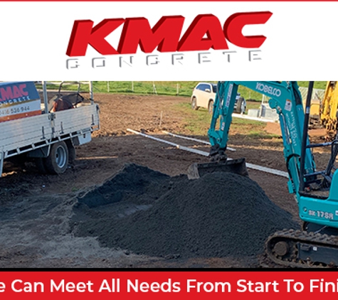 Kmac Concrete - Willow Vale, NSW. We Can Meet All Needs From Start To Finish