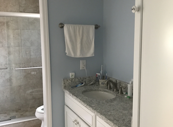 All Pro Remodeling - Ormond Beach, FL. vanity before mirror