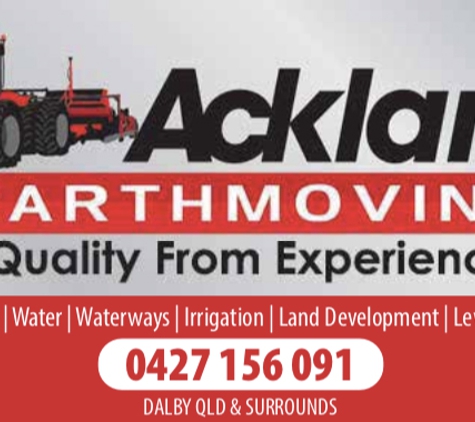 Ackland Earthmoving - Dalby, QLD