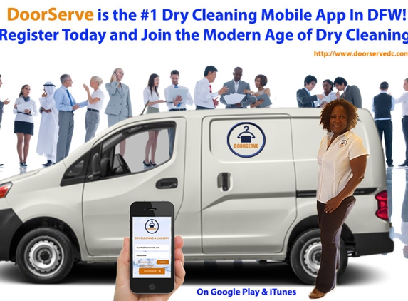 DoorServe Dry Cleaning & Laundry - Fort Worth, TX. The #1 Dry Cleaning Mobile App in DFW!