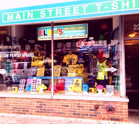 Elmo's Main Street T-Shirts - Ann Arbor, MI
