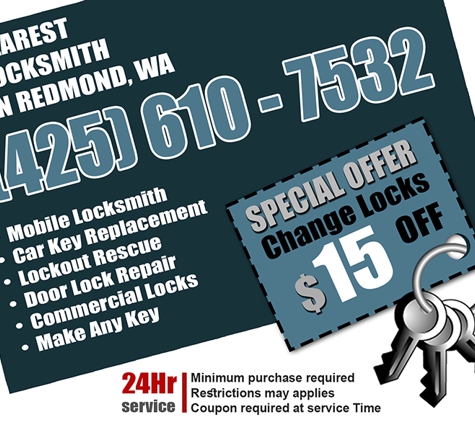 Locksmith Car WA - Redmond, WA