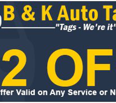 B & K Auto Tags - Doylestown, PA