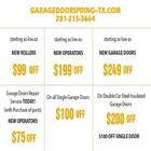 Garage Doors Spring Texas