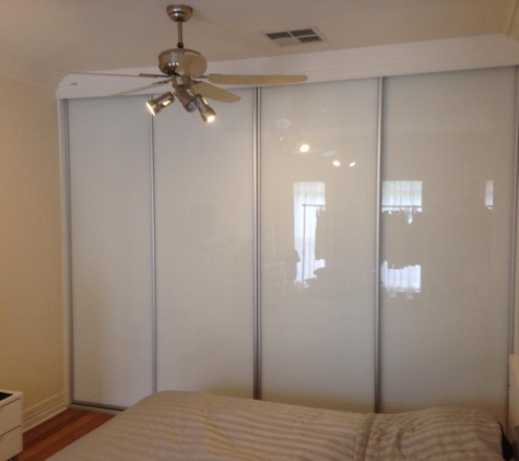 All Robes Pty Ltd - Flinder's Park, SA. Super White Glass Panels