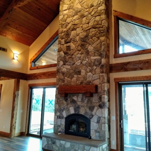 Bear Creek Contractors Inc. - Red Bluff, CA. Recent living room with fireplace