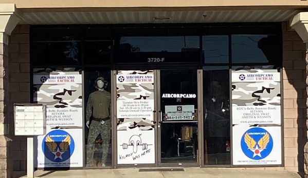 Aircorpcamo Tactical - Boiling Springs, SC. Aircorpcamo Tactical
3720 Boiling Springs Rd Ste F
Boiling Springs, SC