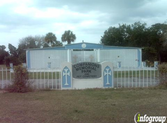 Companion's Memorial Pet Cemetery - Palmetto, FL