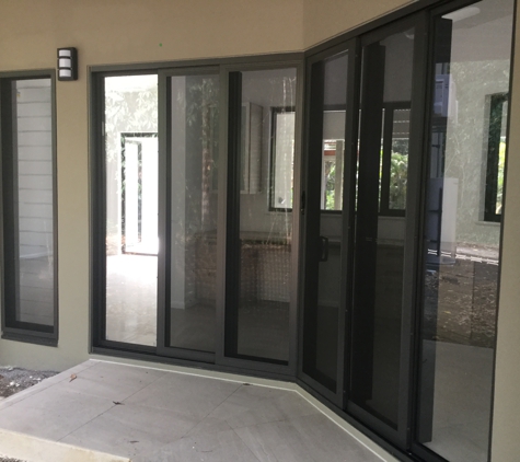 A-Z Security Screens - Bungalow, QLD. Invisi-Gard Sliding Stacker Doors