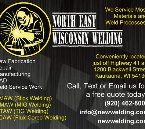 North East Wisconsin Welding and Fabrication - Kaukauna, WI